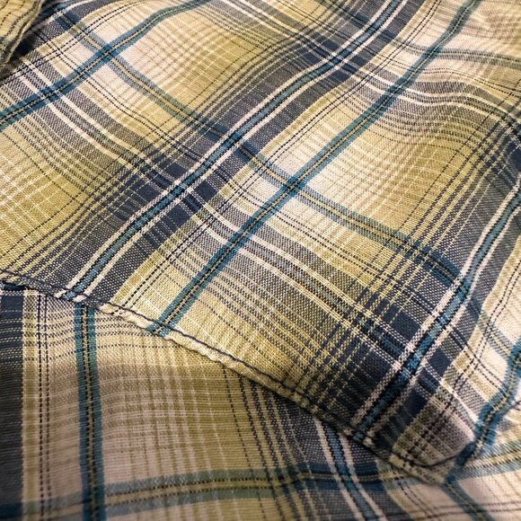 🤠 Wrangler Pearl Snap Short Sleeve Western Shirt – Size XL #0034 - Picture 4 of 7
